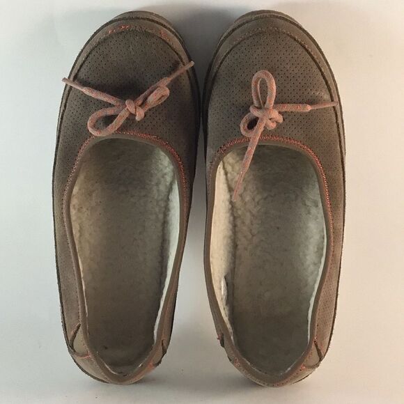 L..L. Bean hearthside womens comfort moccasin brown size 8 501859 - Picture 5 of 8